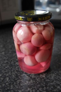 Pickled shallots