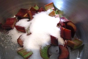 Add sugar, water and lemon juice