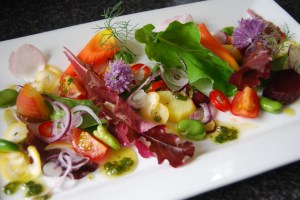 Summer salad colours