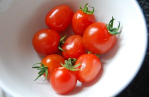 Tomatoberry tomatoes - the first to ripen