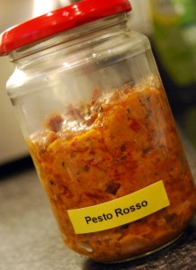 Pesto Rosso - insanely tasty