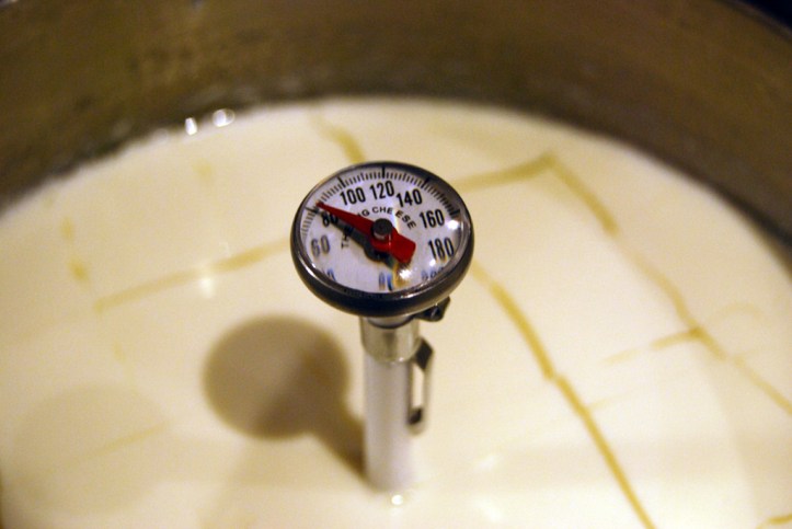 Checking for target temperature