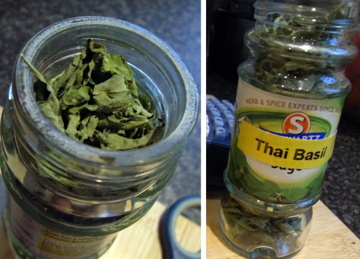 Home-dried Thai Basil